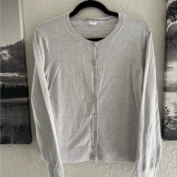 GAP Women's Black and Light Gray Cardigan Set LOT - Classic Cardigan - Picture 12 of 16